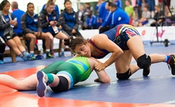 Three wins for Wrestling to start team competition